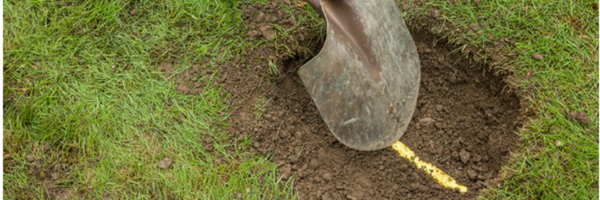 plumbing and gas company buried gasline